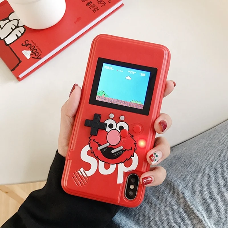 Chargeable SUP Video Game Console Shell Cover Retro Game Phone Case for Game Boy for iphone 13 12 Pro Max
