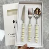 Conjunto 3 piezas perla beige