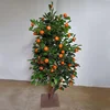 Árbol naranja artificial