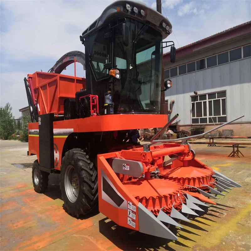 Cheaper Price Forage Harvester Machine Small Self-propelled Corn Silage Harvester