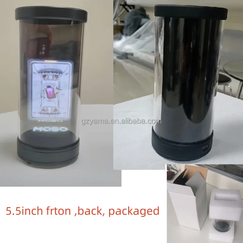 3D Holographic Display with Acrylic & Aluminum Material