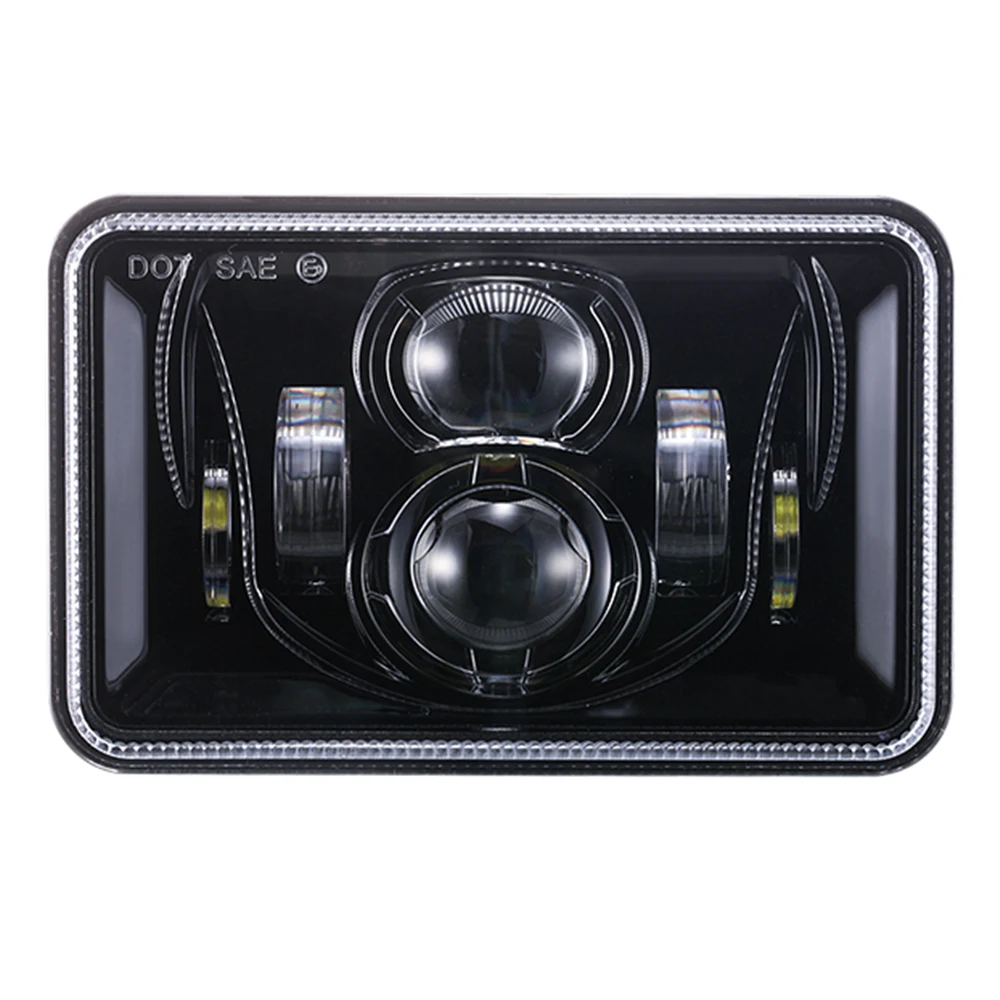 D0T 4x6 Square Led Headlights 4x6 Inch Led Headlight sealed Beam for 1980-1986 Nissan 720/1982-1984 Nissan Maxima Accessories