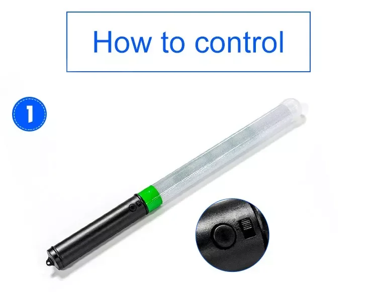 Dmx512 Remote Controlled Multicolor Changeable Lights Sticks New Year's