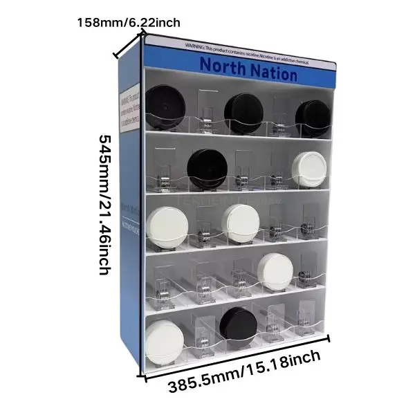 TERMEIN Display nicotine pouches display left