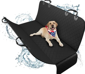 Universal Car Accessories All-Around Protective Pet Car Seat Cover Hard Bottom Hammock for Dogs Pets Car Seat Cover