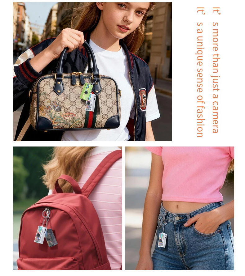 LK-030 Retro Miniature Compact Thumb Camera - Pocket Campus Outdoor Video Camera - Perfect for Taking Photos on the Go