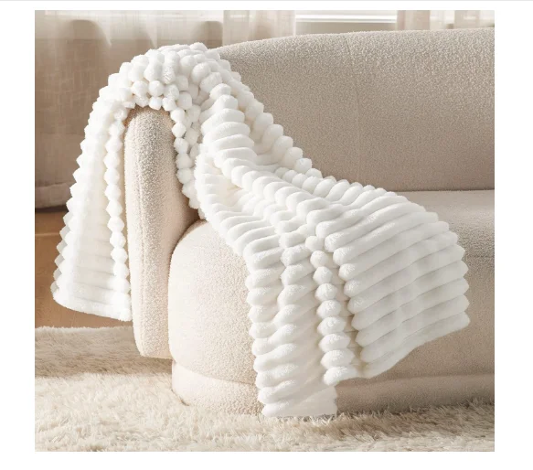 Classy Cuddly Fleece Blanket Super Soft Cozy Blanket,Blanket for Sofa,Couch,Bed Top Quality Warm Blankets Custom Size