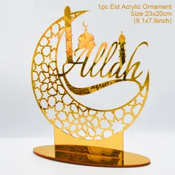 Nuovo di zecca 2023 Eid Mubarak Ornamento acrilico Ramadan Decorazioni per  Home Partito musulmano islamico Best Seller