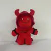 red cape with hem and corner kid
