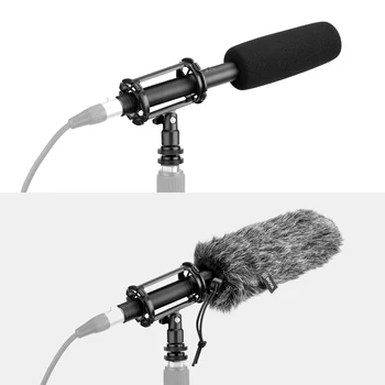 BOYA BY-BM6060 Professional Shotgun Microphone Super-Cardioid Condenser Mic for Video DSLR Camcorder detail image