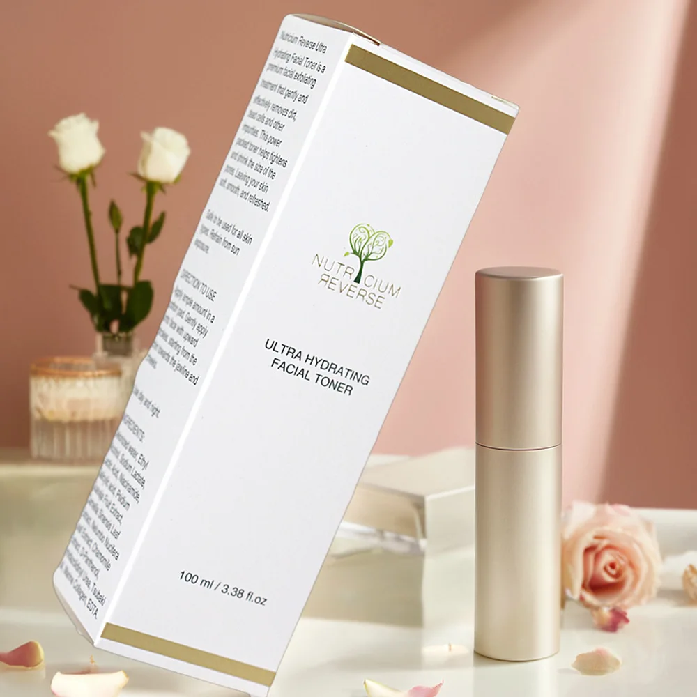 Customizable Eco-friendly Paper Packaging Boxes White Cardboard Foldable Paper Boxes for Cosmetics and Skincare