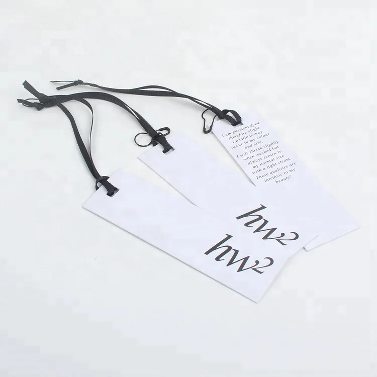 Apparel Hangtag Labels Maker New Design Custom Your Own Name Logo 400