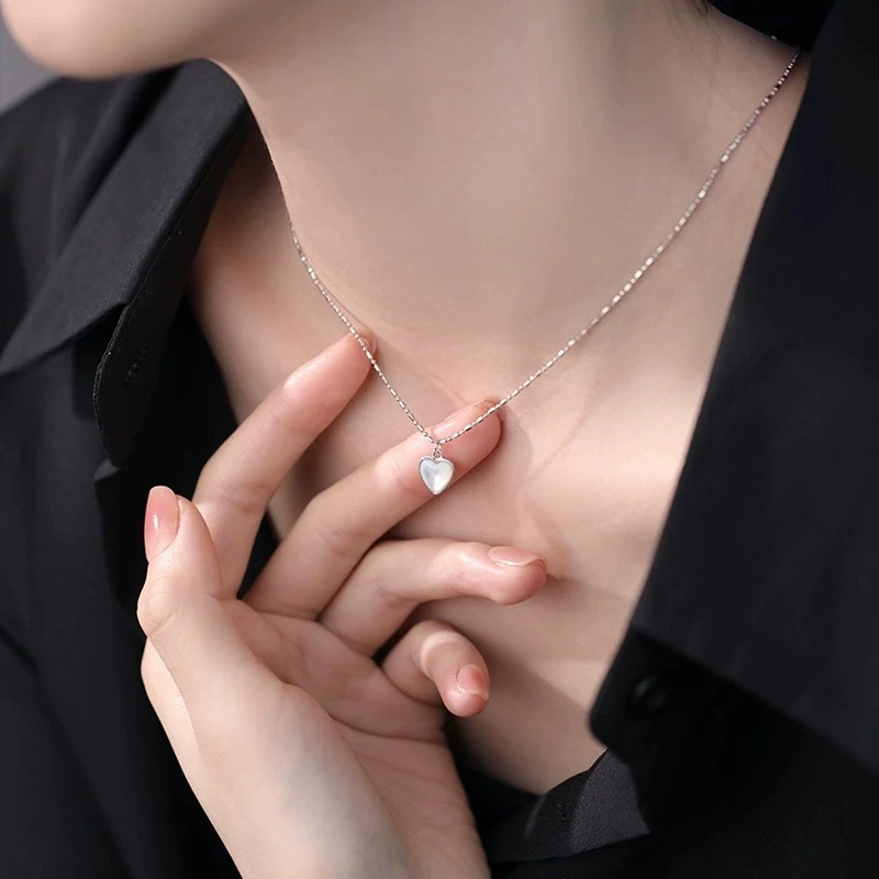 Sterling Silver Love Necklace - Summer Luxury