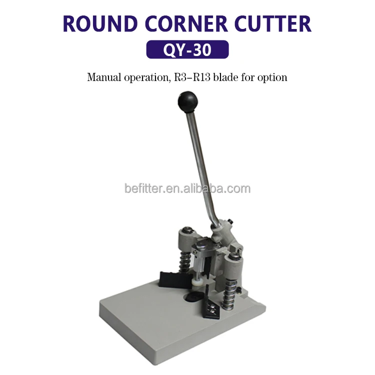 Qy30 Manual Paper Corner Rounder Cutter Buy Manual Corner Rounder