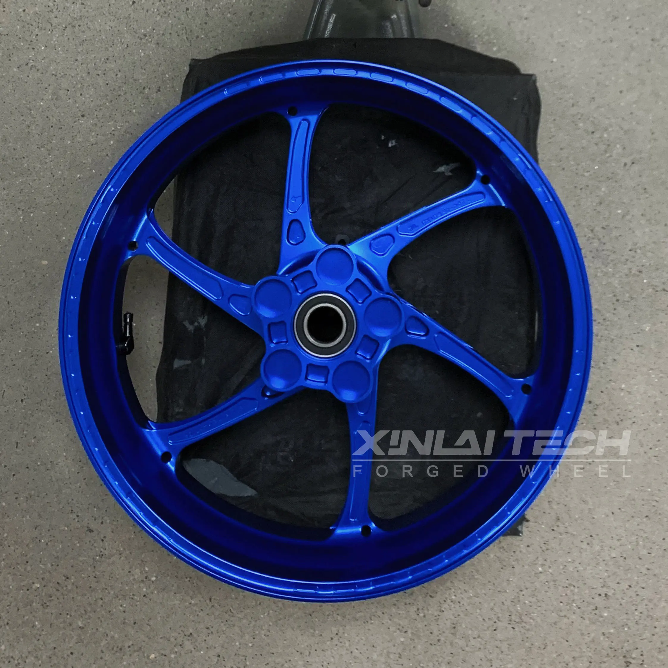 XL CNC Forged Aluminum Motorcycle Wheels for Yamaha R6 17 18 Inch Custom Forged Anodized Motorcycle Wheel for Upgrade Use - Image 6