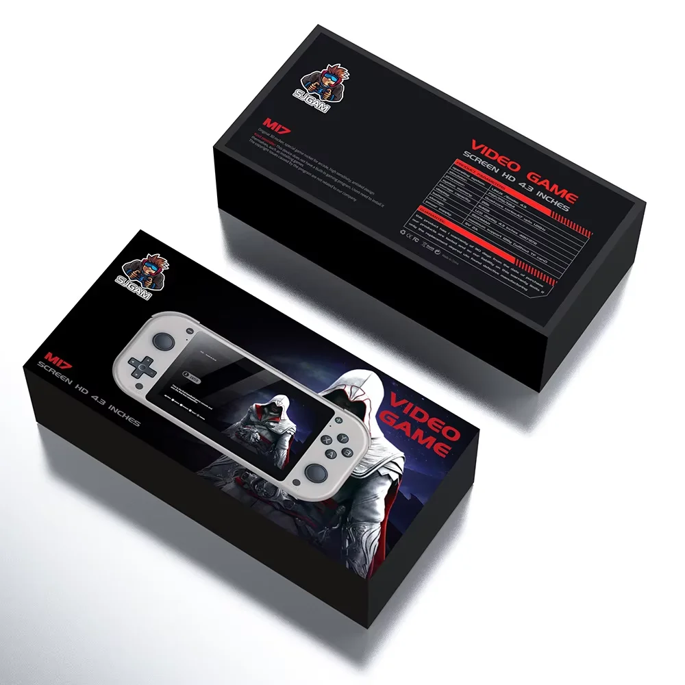 M17 4.3-Inch 3D Handheld Game Console Portable Portable Video Game