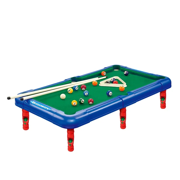 Пластиковый детский бильярдный стол для занятий спортом в