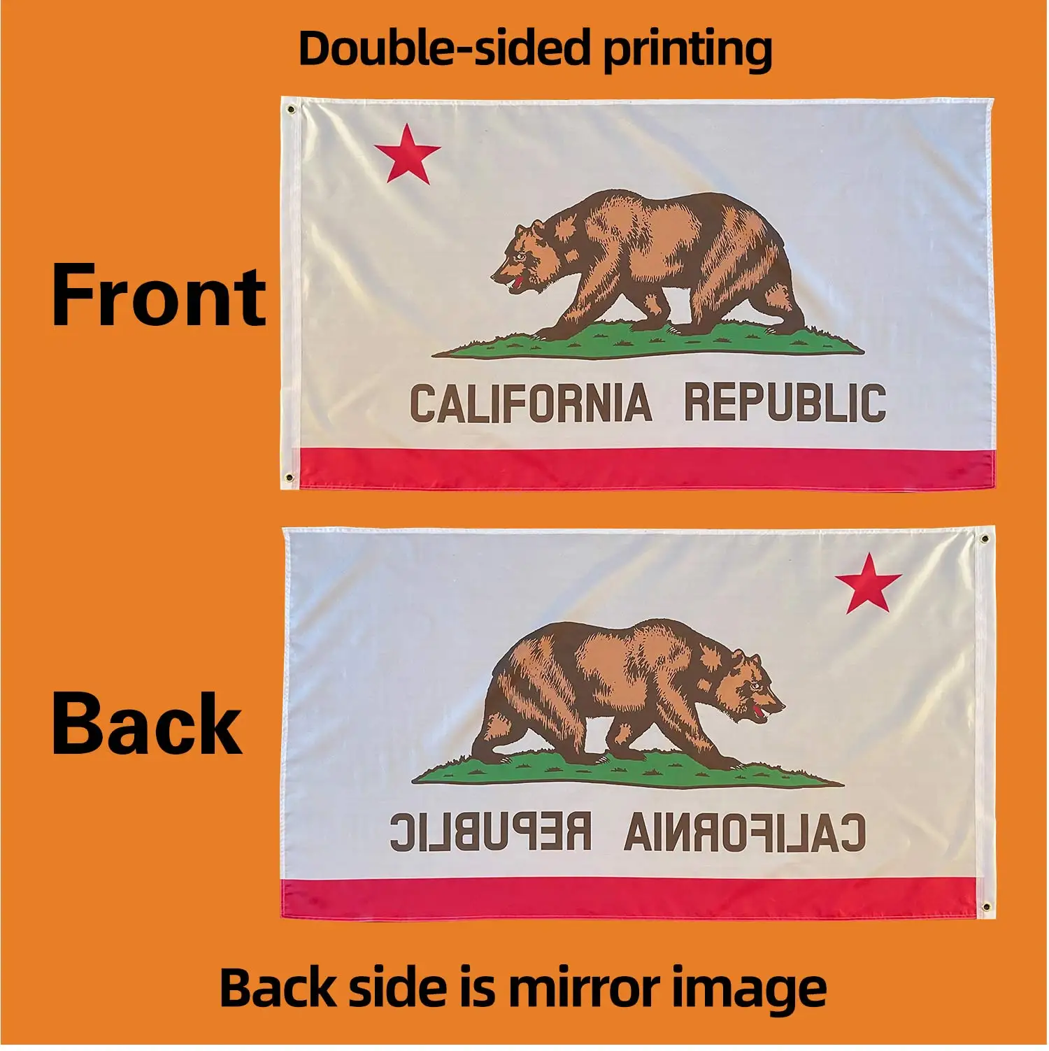 Custom Flag Red White Green Flag 3x5 Outdoor 90x150cm 100 Polyester