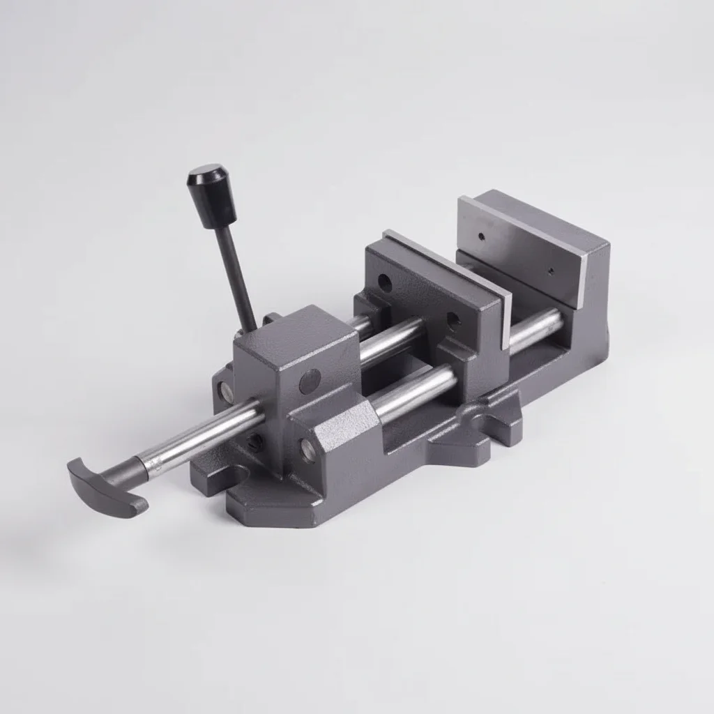 TEBAK Adjustable 4/6inch Quick Drilling Machine - Precision Bench Drill Press with Quick Clamp, Woodworking Clamp