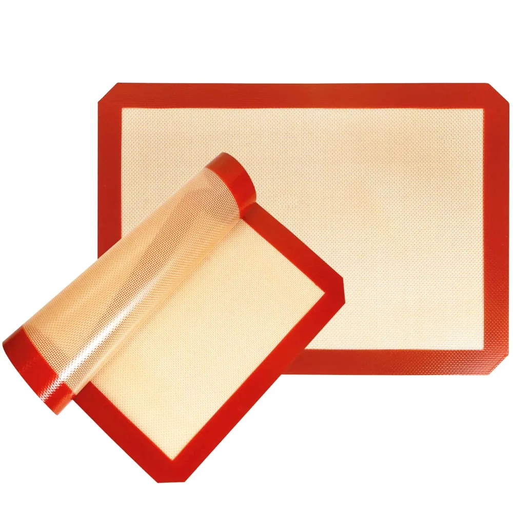 BHD пользовательский многоразовый очень большой безопасный для еды Силиконовый кондитерский набор с ковриком выпекания антипригарные силиконовые коврики выпечки