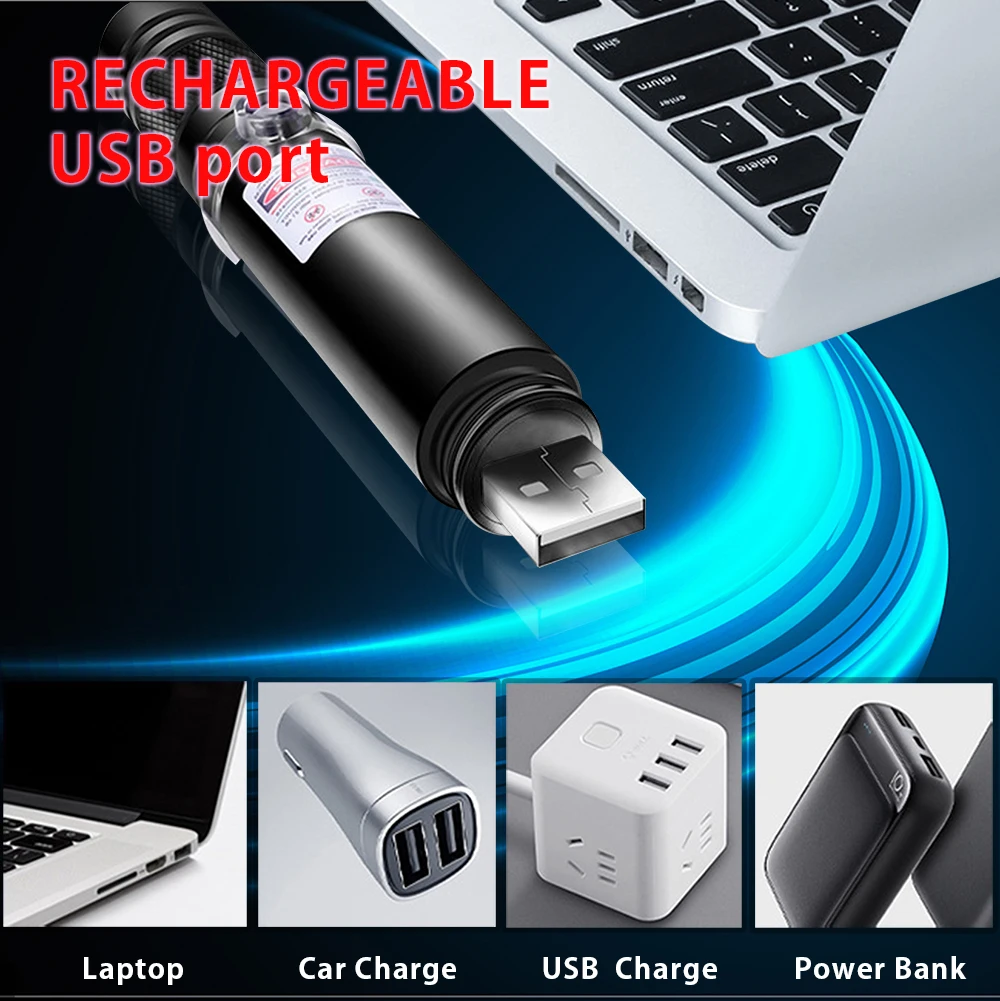 USB Charging Laser Pointer Green Laser Pointer 710USB  Red Laser Pointer