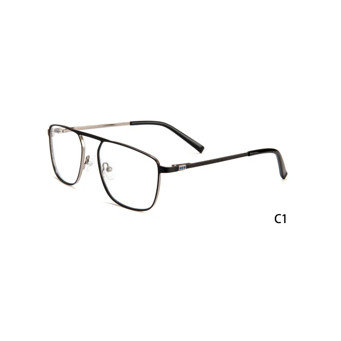 2025 New Arrival Custom Anti Blue Light Blocking Lenses Metal Eyeglasses Optical  Glasses