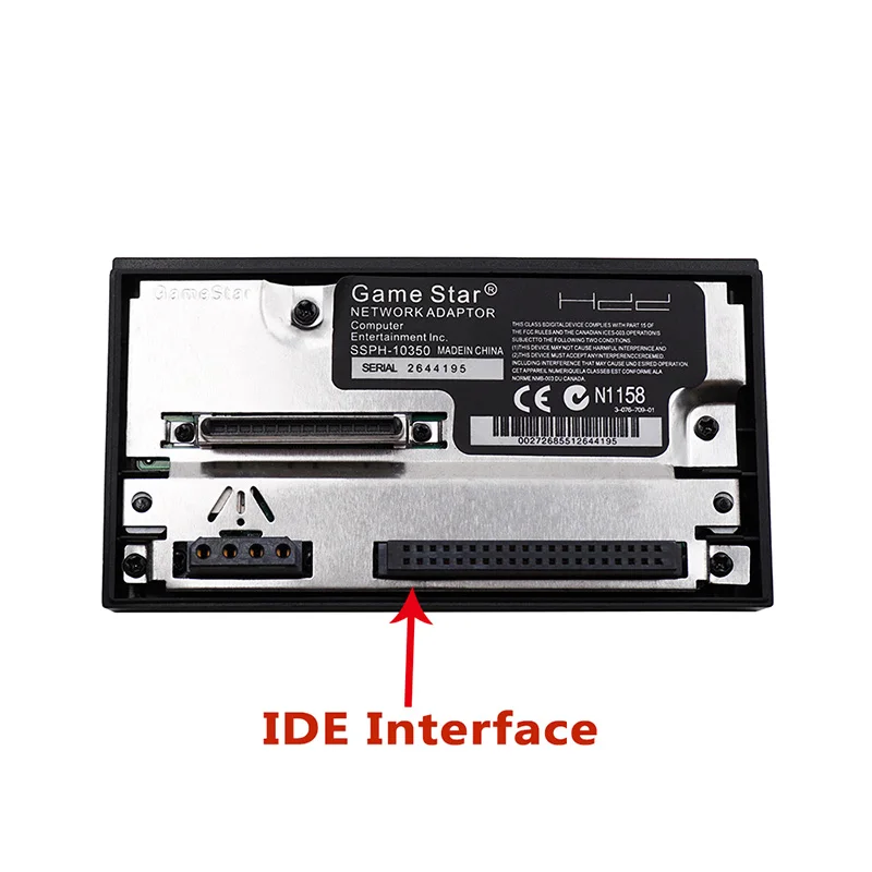 Factory Network SATA Adapter for PS2 Game Console Socket IDE for So-ny for Playstation 2 Fat Console Accessories