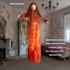 A red-clothed female hanged woman