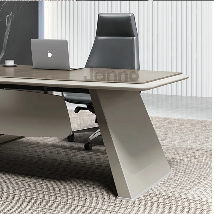 Desktop Computer Workstation High End Modern Style Office Desk