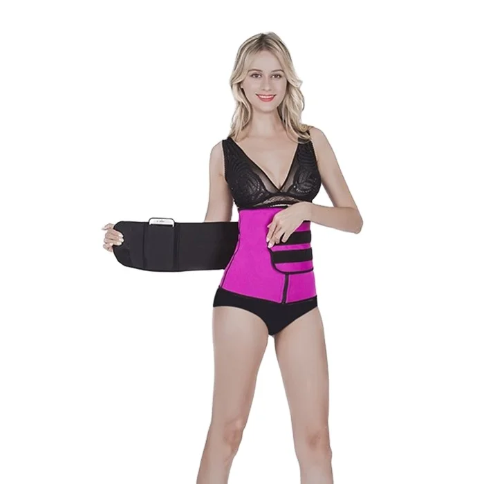 Fashion adjustable waist trainer bodyshaper weightloss corset