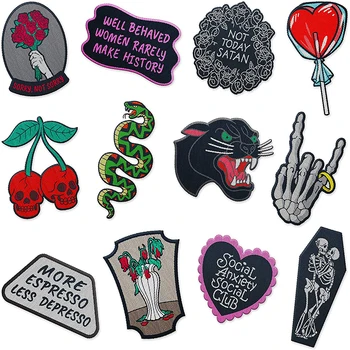 Source Bulk wholesale 3d woven patches custom embroidered embroidery  patches sew iron on for clothing patch on m.