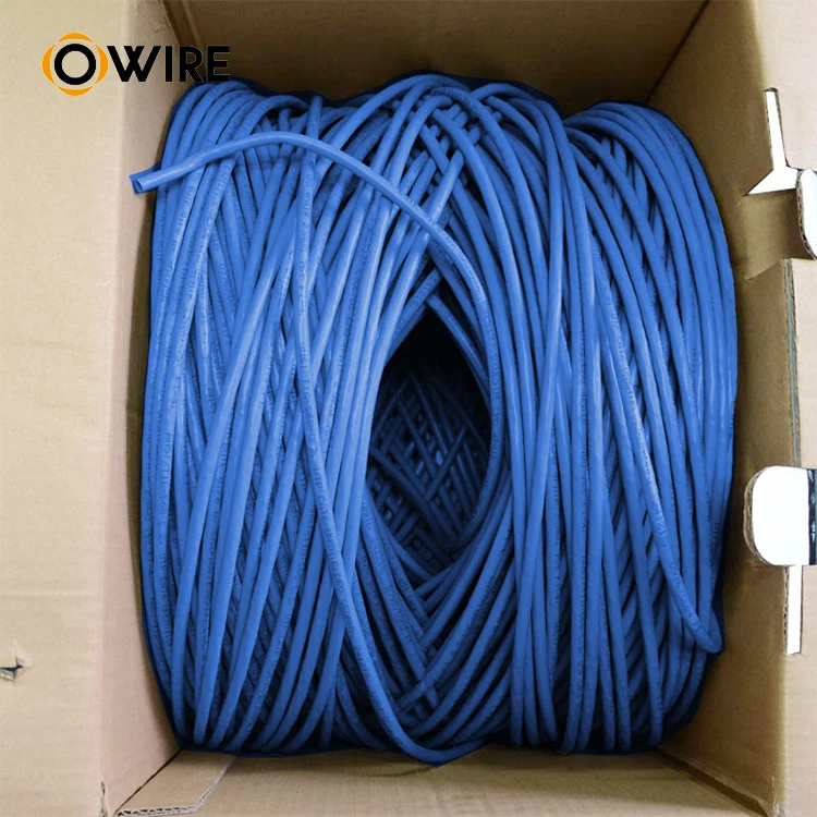 
Лучшее качество CAT6 1000ft опт UTP пленум Номинальный твердый кабель cat 6 гибкий кабель 