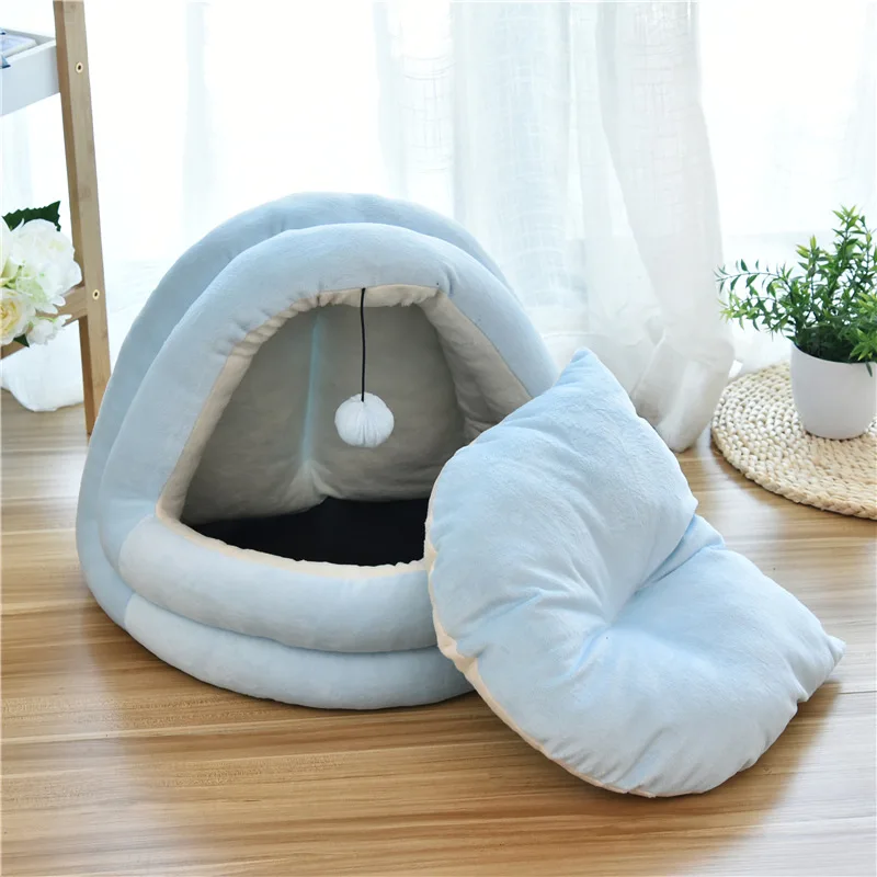 Wholesale Wholesale cute baseball hat dog bed warm cat house pet supplies pet  bed From m.