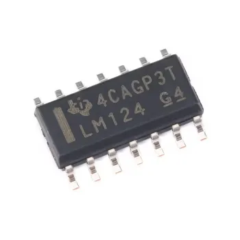 Purechip LM124DR SOIC-14 General-purpose op amps Quad, 30-V, 1.2-MHz operational amplifier LM124DR