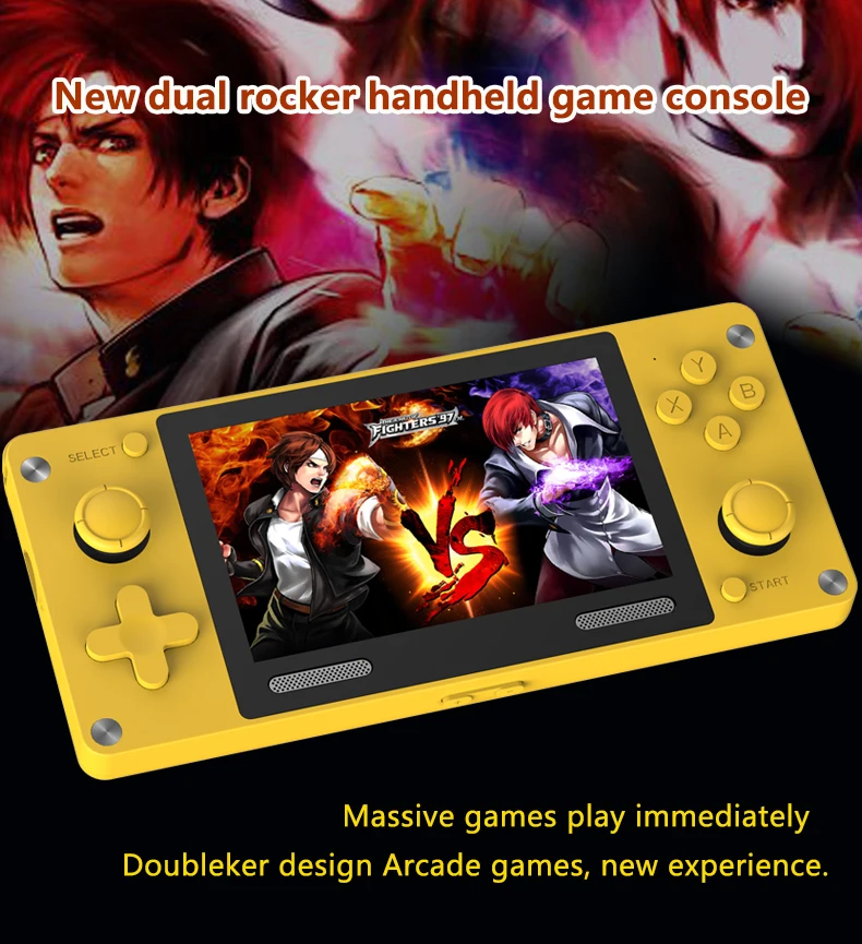 Portable  Inch Retro Handheld Game Player Open Source System 32g With  3600 Games For Psp Ps1 Pocket Video Game Console A380 - Buy Game Player, Handheld Game Player,Video Game Console Product on