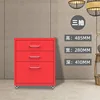 Three draws of watermelon red