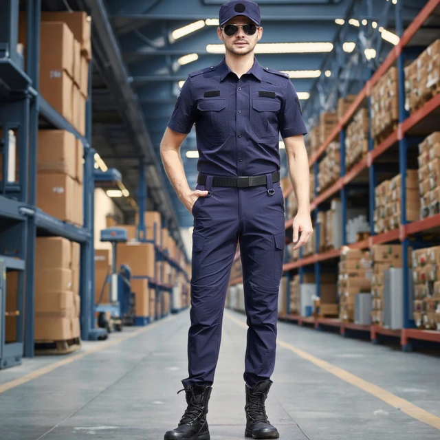 Factory Direct Price Mens Work Uniform Guard Camo Uniform Training Uniform Set