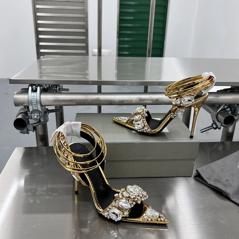 candis rhinestone heels