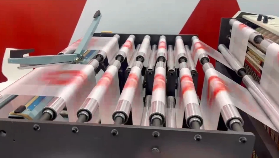 Automatic Plastic BBag Logo Printing Machine Plastic Bag Making Machine in Dubai