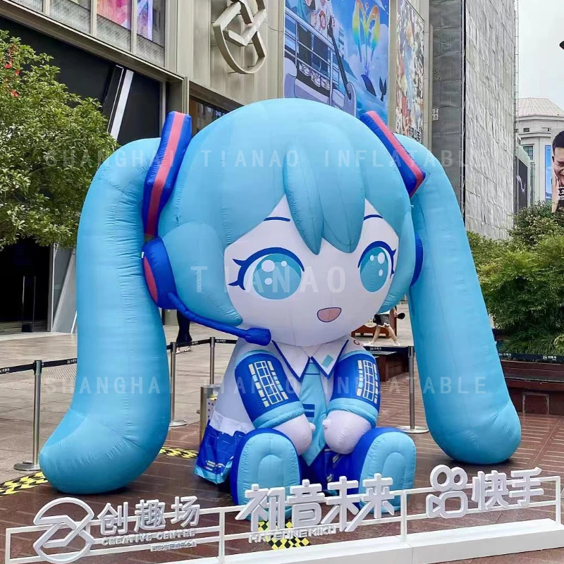 Alibaba.com: Inflatable Hatsune Miku Anime Girl for advertising or ...
