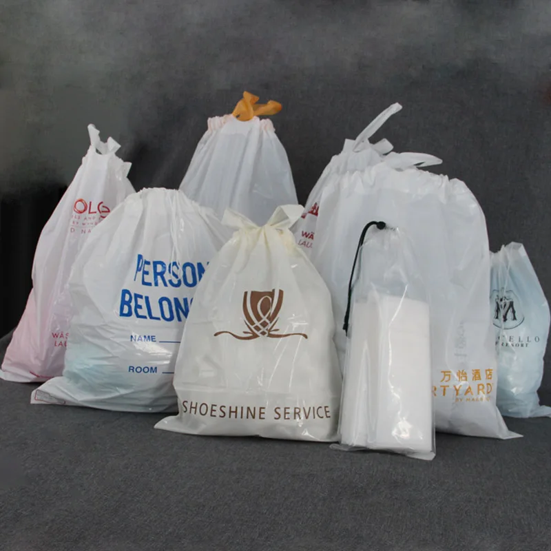 Ldpe Clear Heavy Duty Plastic Laundry Drawstring Bag Buy Plastic