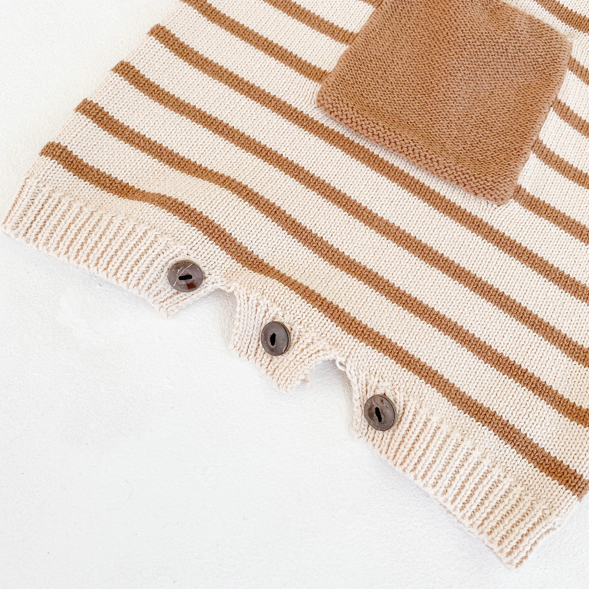 2023 осенний полосатый слинг с карманами, детская одежда унисекс, детский комбинезон, вязаный шерстяной комбинезон, комбинезон, одежда