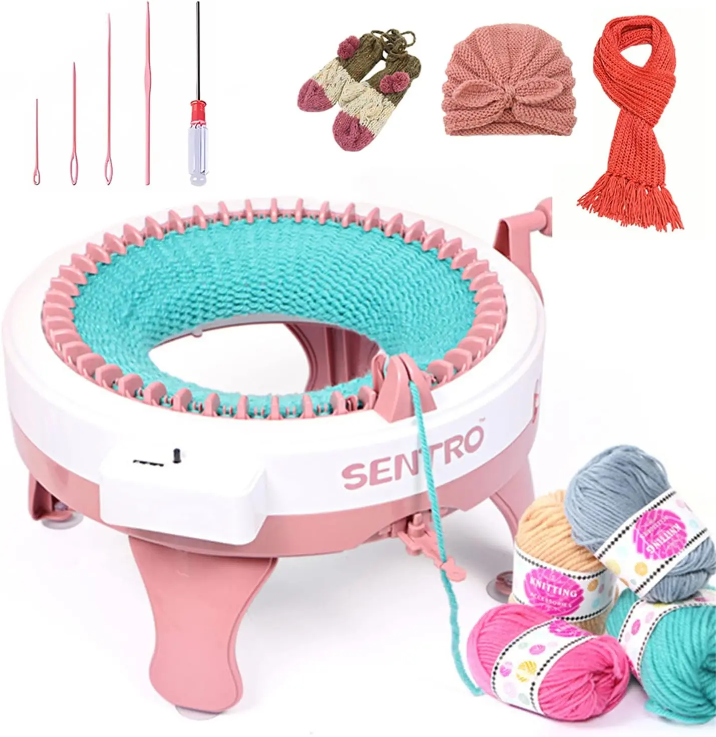 New Design Sentro Knitting Machine 48 Needle Hand Convenient Knitting ...