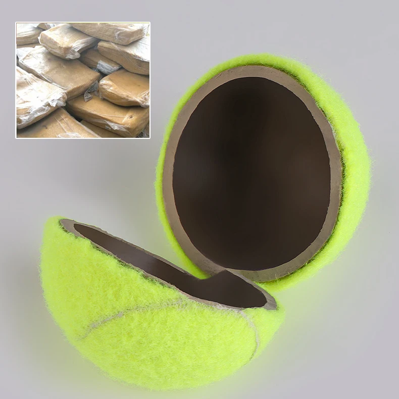 Dougez  Factory Price Customized Color Rubber Dog Interactive Chew Toys Pet Tennis Ball for Training