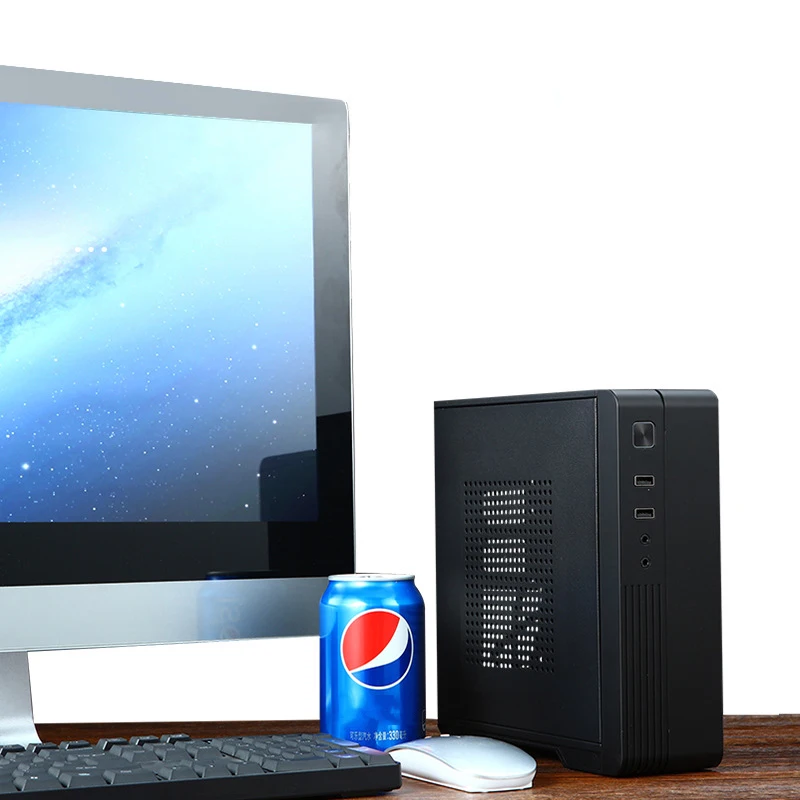 Micro Itx Case ITX Computer Case TX02 Mini Desktop Industrial Control HTPC Mini Itx Am5