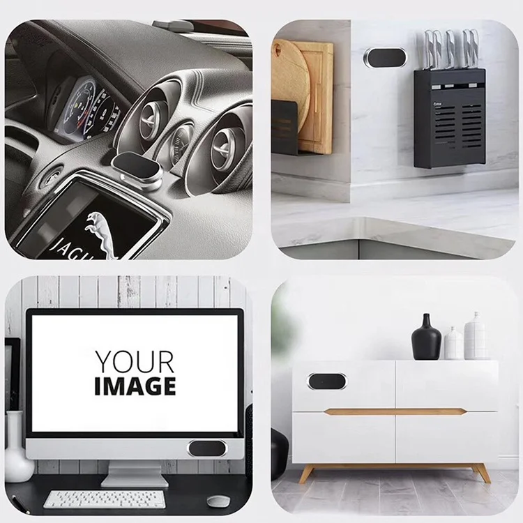 360 Degree Rotation Mini Magnetic Wall Mount Mobile Cell Stand Car Magnet Phone Holder