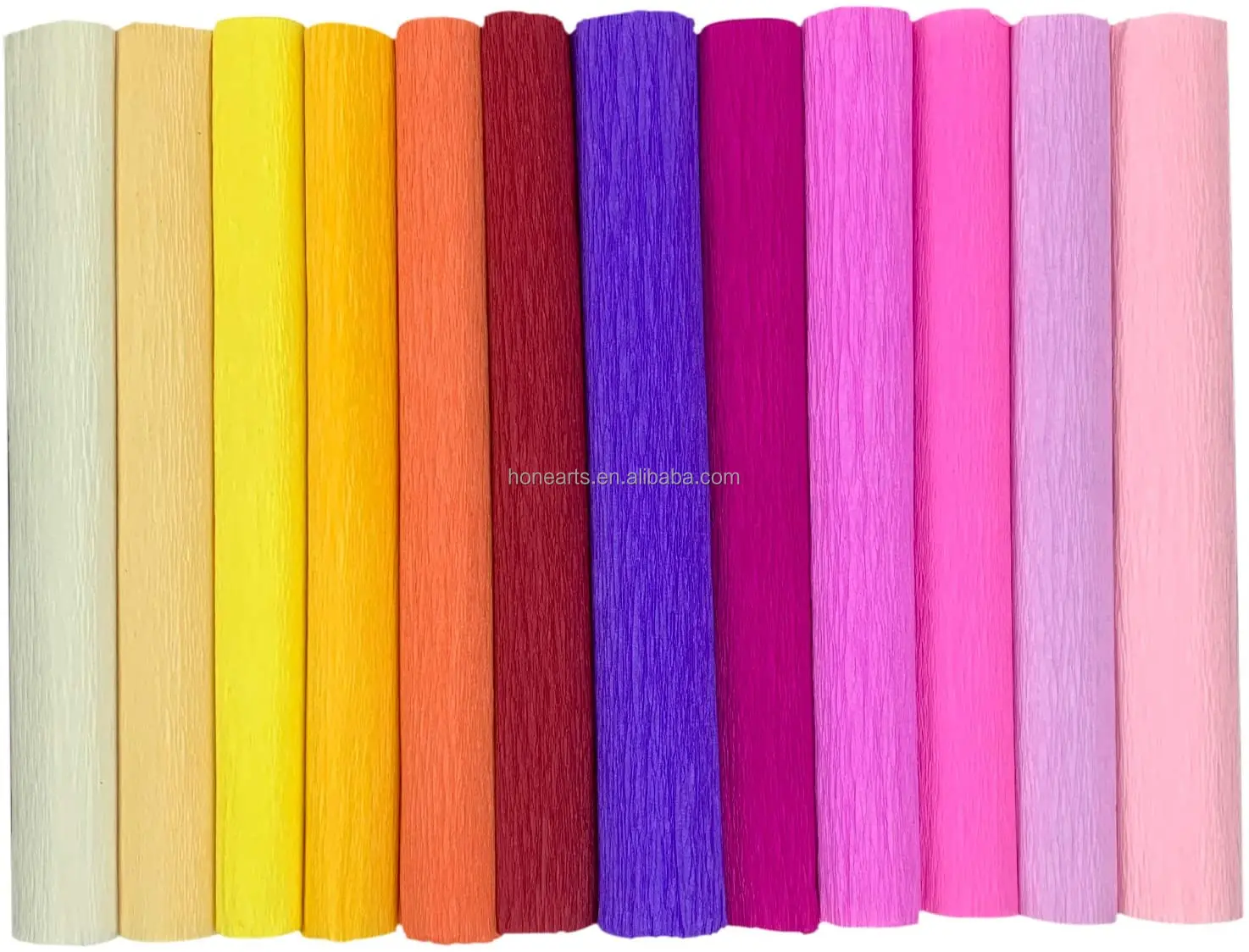 Heavy Crepe Paper Italian Crepe Paper Flowers for Craft
