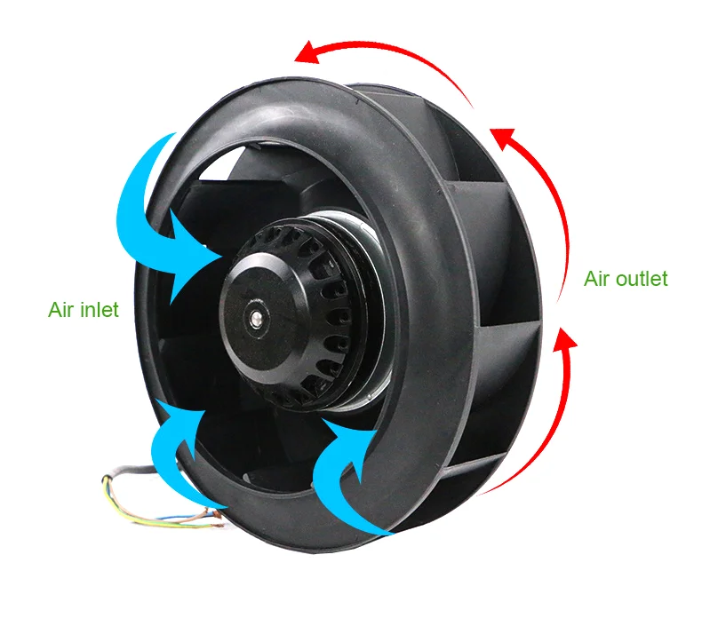 Centrifugal Blower, B2E220-064A-AC00, 220mm-280mm, 225mm, 220v - detail 4
