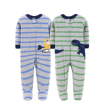 Factory Customization Baby Boy Rompers Autumn Warm Polar Fleece Clothing Infant Boy Clothes Newborn Overalls Baby Jumpsuit
