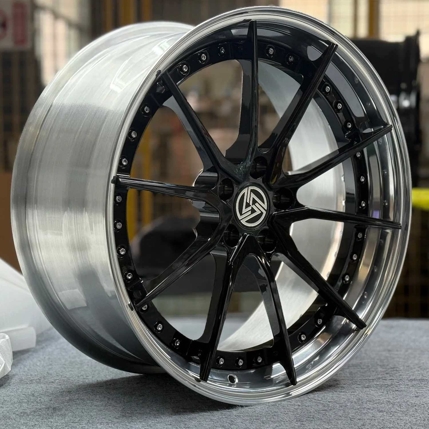 XL 2-Piece Deep Dish Concave Alloy Wheels Car Rim Custom Forged Racing Car Wheel 5x114.3 5x120 5x112 Wheels 18-23 Inch Rim - Image 3